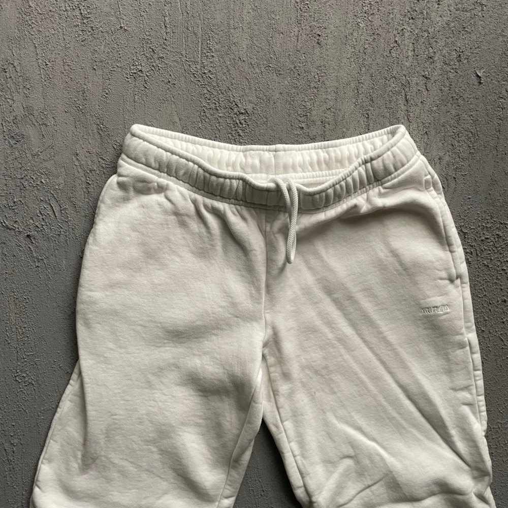 Aritzia Sweatfleece Mega Fit Cozy Fleece Sweatpants Women XS White